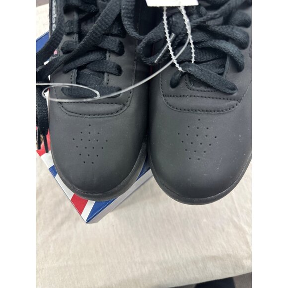 Reebok Womens Princess Black Casual Shoes Size 8 New In Box - Picture 3 of 6